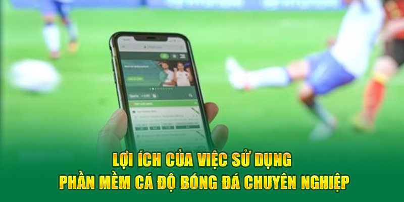 Lợi ích của việc sử dụng phần mềm cá độ bóng đá chuyên nghiệp